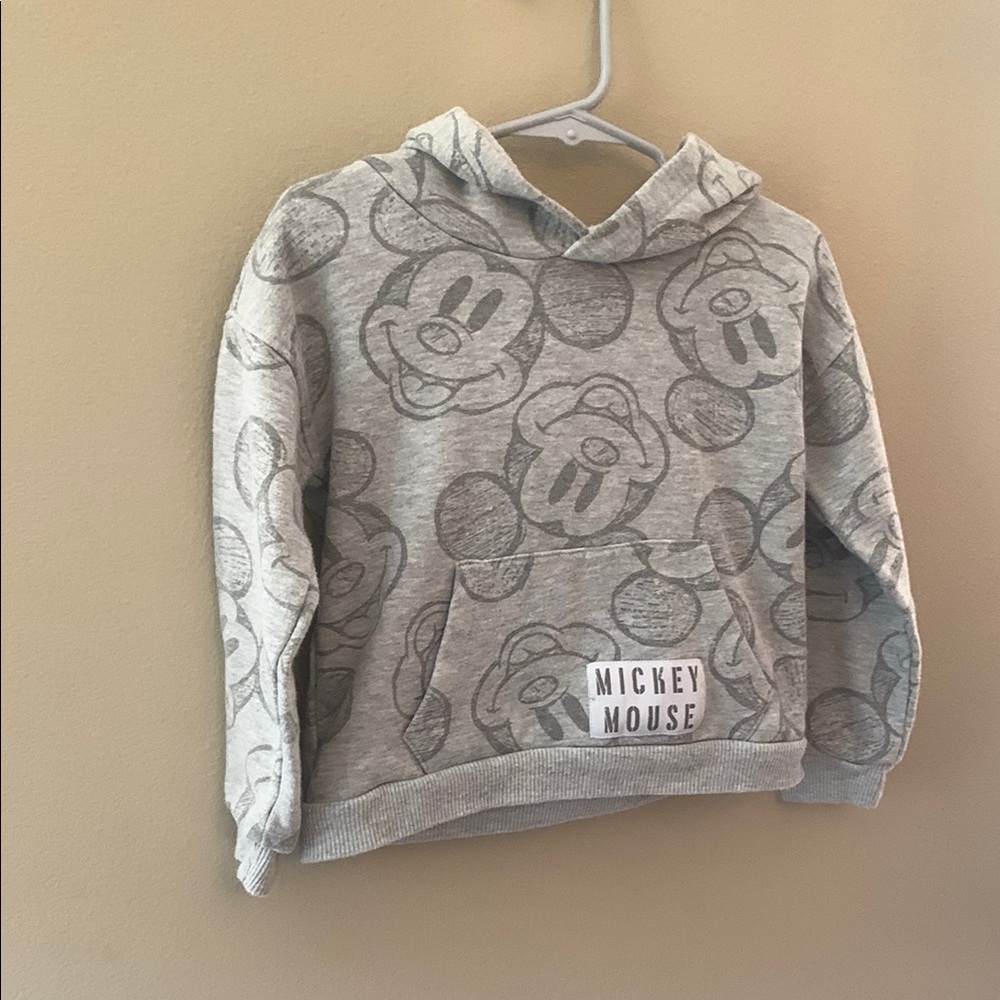 Mickey Mouse Gray Hoodie